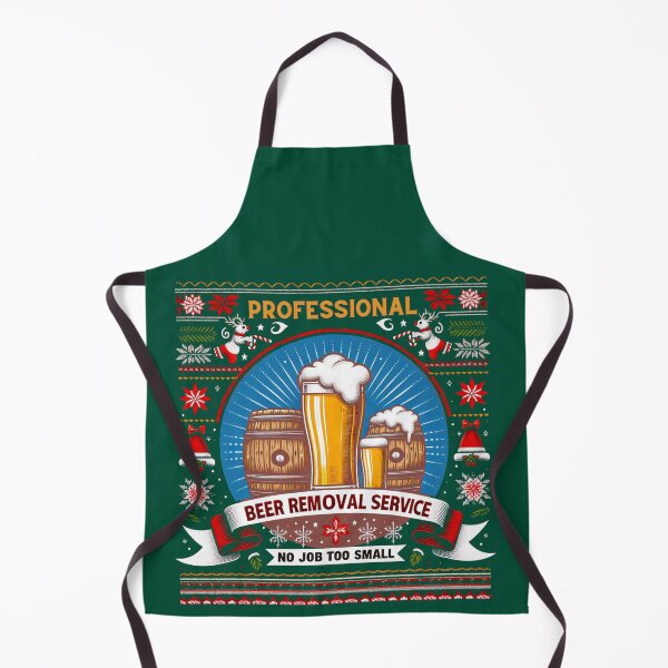 Item preview, Ugly Christmas Beer Lover Beer removal funny Xmas Sesh wear designed and sold by MERCH HQ.