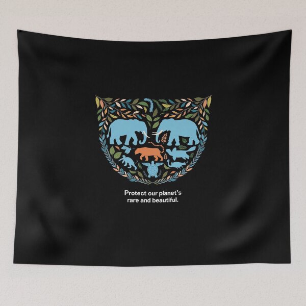 Item preview, Protect Our Planet’s Wildlife – Endangered Species & Biodiversity Conservation designed and sold by harmzk90.