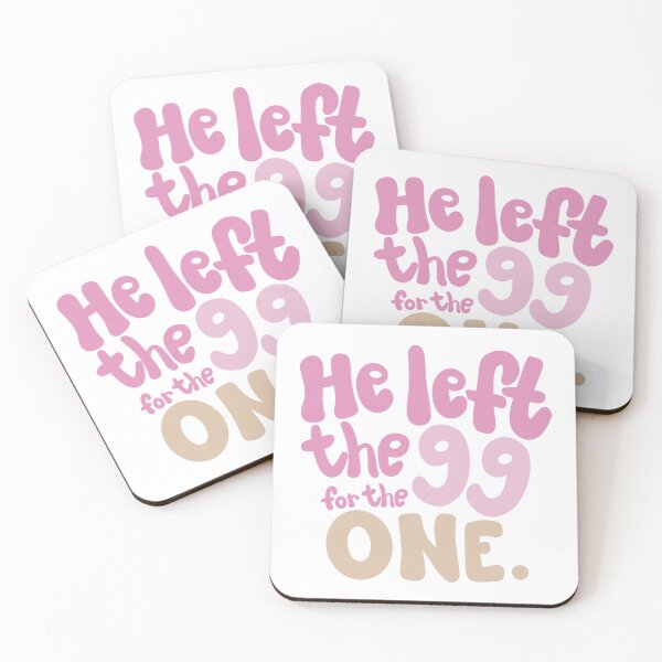 Item preview, He Left the 99 for the 1 | Parable of the Lost Sheep designed and sold by Not So Dull Design.
