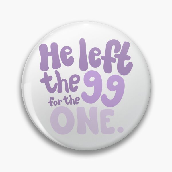 Item preview, He Left the 99 for the 1 | Parable of the Lost Sheep designed and sold by Not So Dull Design.