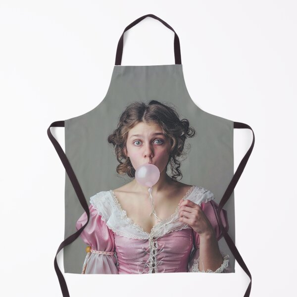 Item preview, Victorian lady with gum designed and sold by TrendyArtInk.