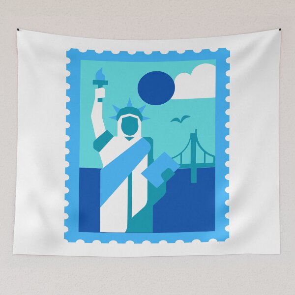 Item preview, Travel postage stamp designed and sold by broadwaygirl142.