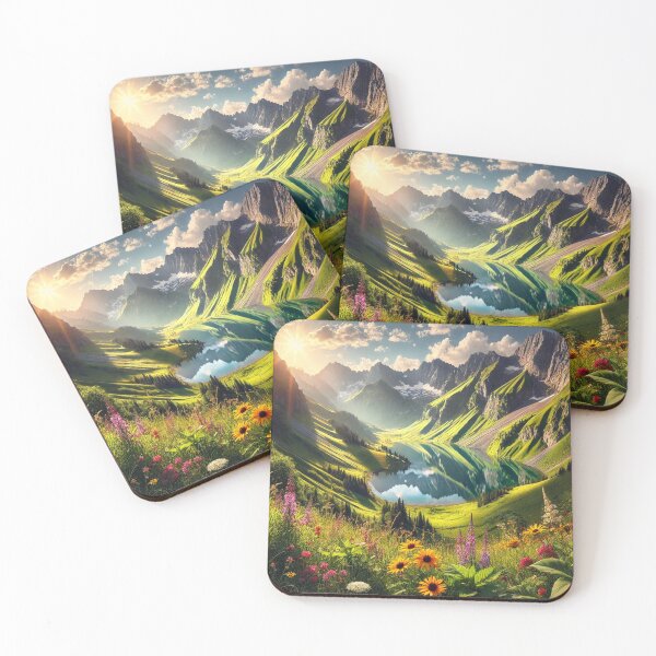 Item preview, Summer day in the mountains with lake designed and sold by shefo99.