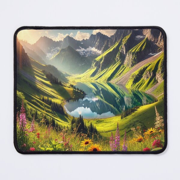 Item preview, Summer day in the mountains with lake designed and sold by shefo99.