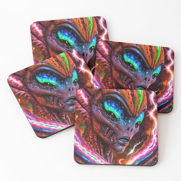 Item preview, Alien Arival (Alien faces) designed and sold by Hancocks.