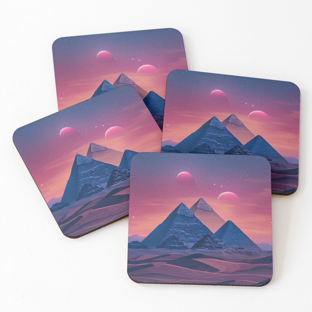 Item preview, Coasters (Set of 4) designed and sold by PyramidSchmear.