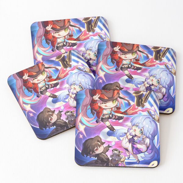 Item preview, Ninja Record: Sound Hunt • Rappa & Robin & Reca • Honkai Star Rail Light Cone designed and sold by kazatodoesart.