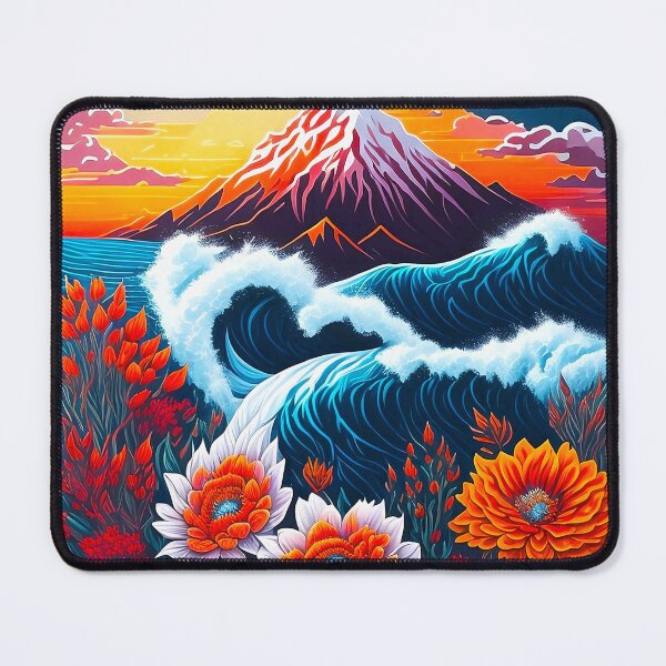 Item preview, Mountains in sunset designed and sold by Abwer.