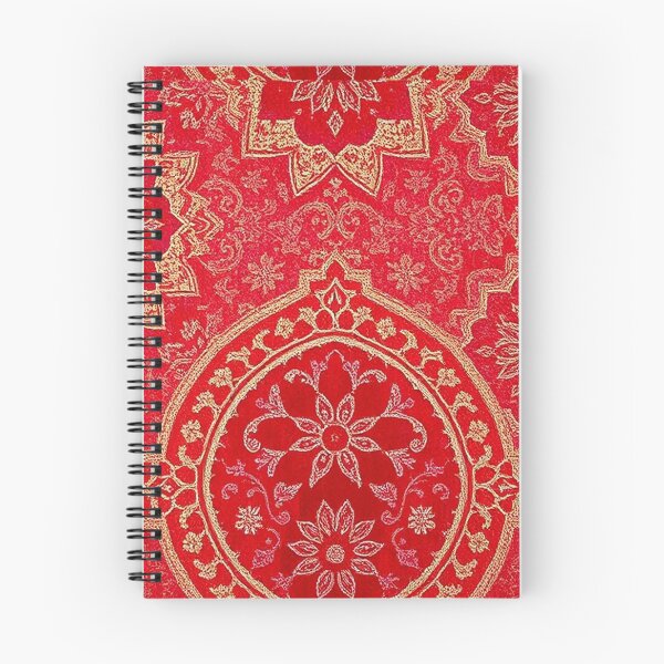 Artikelvorschau, Oriental Pattern Bohemian Red Golden entworfen und verkauft von GraphicsiteShop.