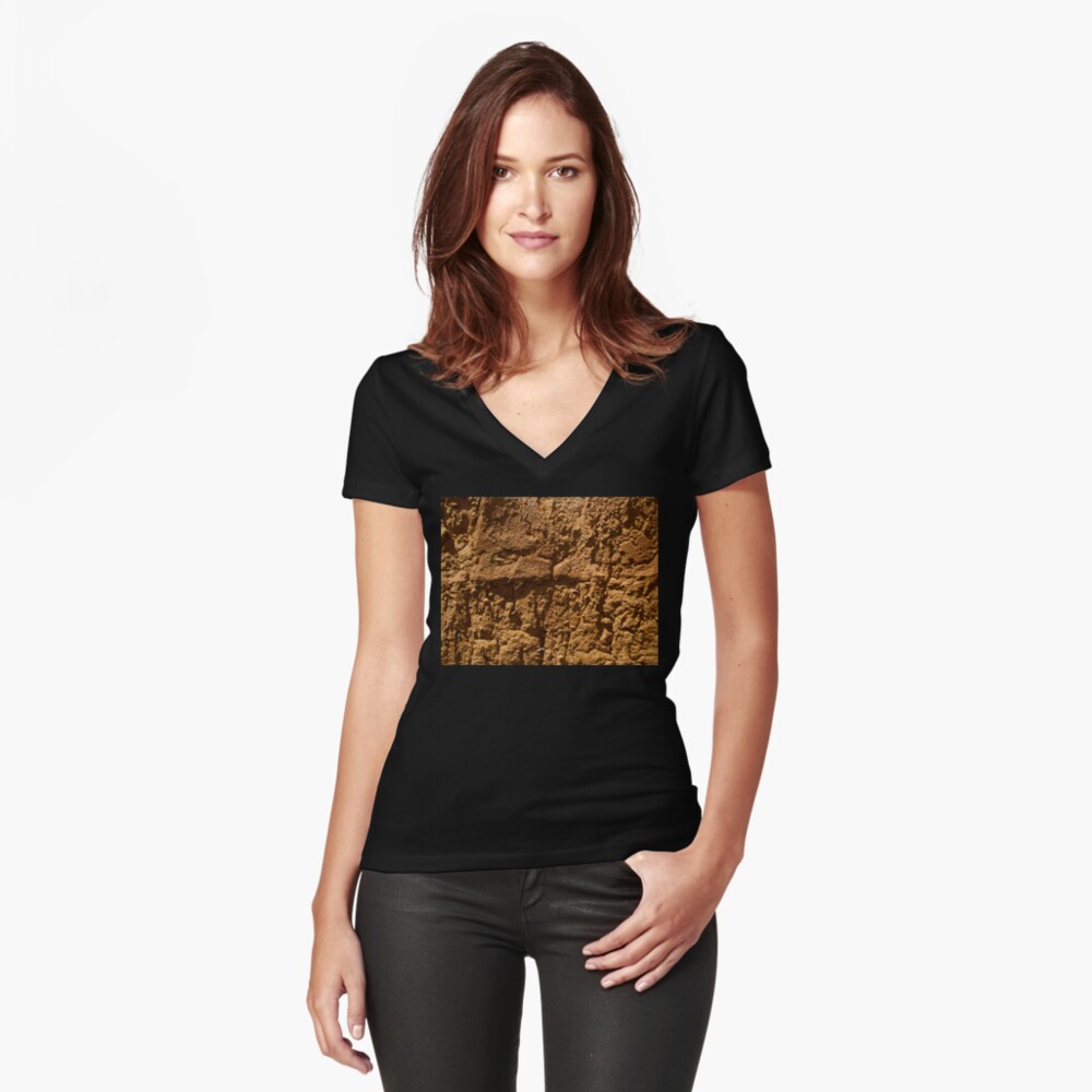 Item preview, Fitted V-Neck T-Shirt designed and sold by MagpieSprings.