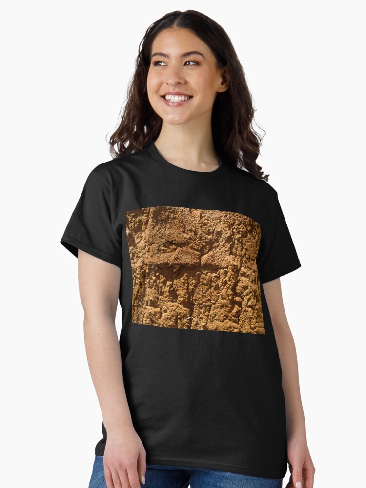 Thumbnail 2 of 7, Classic T-Shirt, Adobe wall at Magpie Springs designed and sold by MagpieSprings.