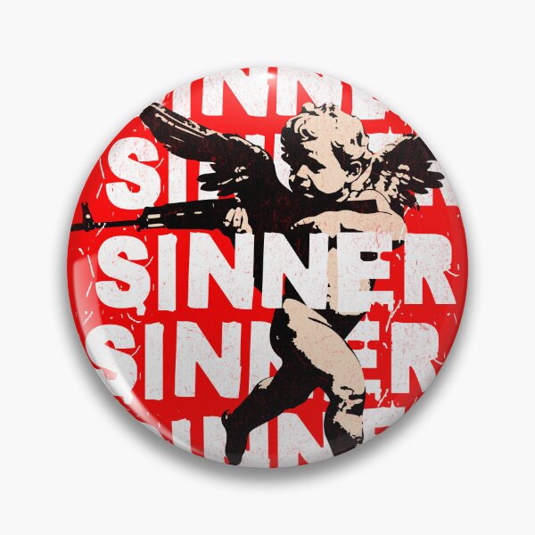 Item preview, Funny Cute Sinner Church Cupid  designed and sold by Mac7734.