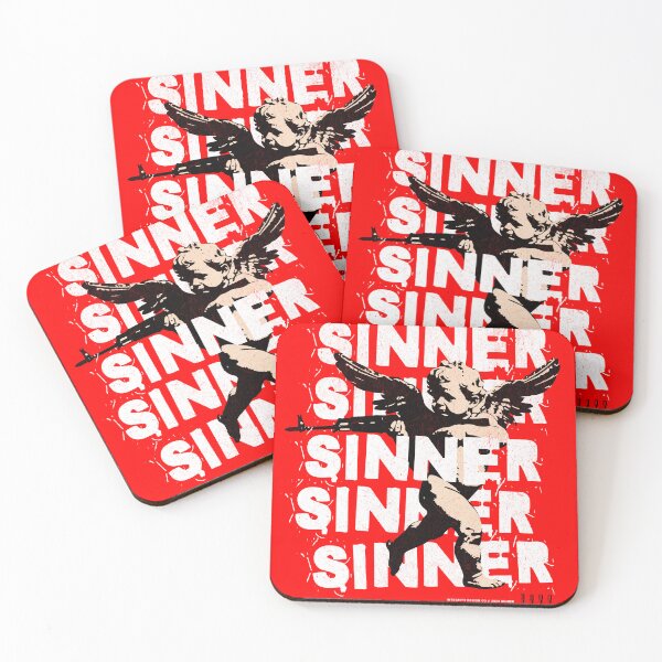 Item preview, Funny Cute Sinner Church Cupid  designed and sold by Mac7734.
