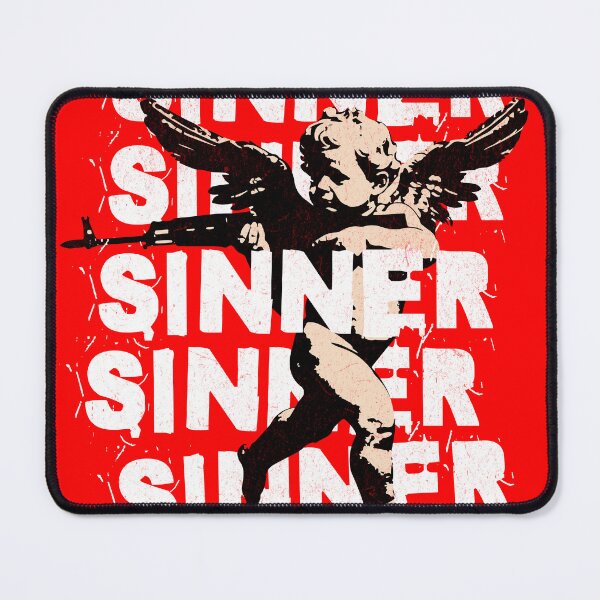 Item preview, Funny Cute Sinner Church Cupid  designed and sold by Mac7734.