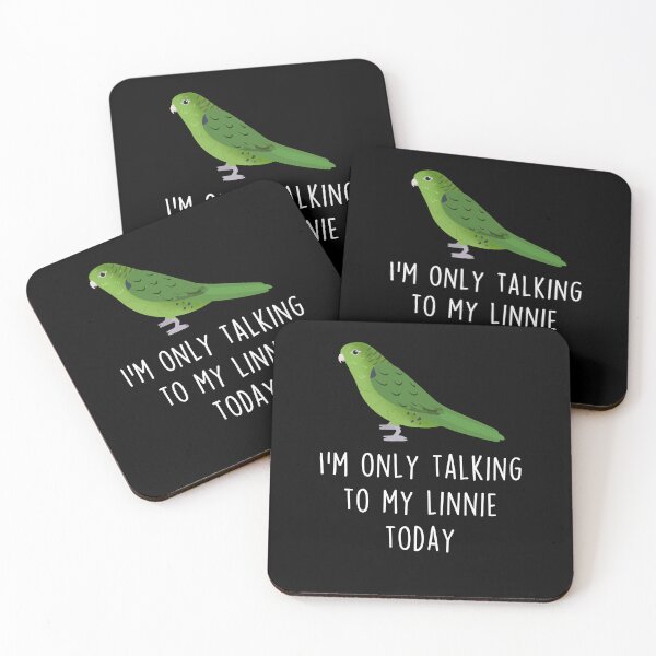 Item preview, Lineolated Parakeet Parrot Talking To designed and sold by Clara Hollins.