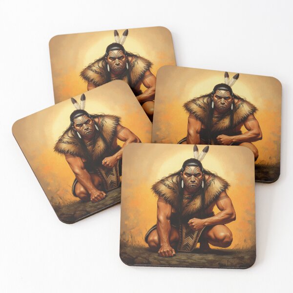 Item preview, Maori Fierce Guardian of the Ancestors designed and sold by Doug Healey .