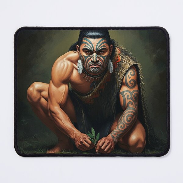 Item preview, Maori Warrior's Connection to the Land designed and sold by Doug Healey .