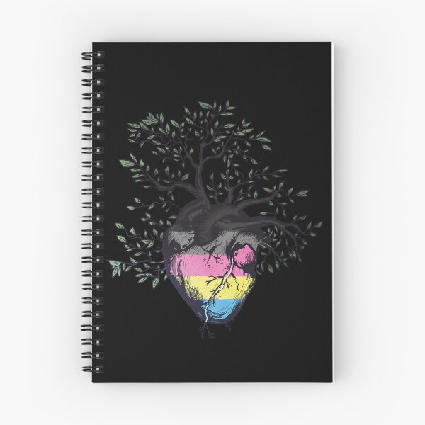 Item preview, Polygender Tree of Life Heart LGBT Pride Flag designed and sold by Clara Hollins.