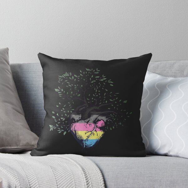 Item preview, Polygender Tree of Life Heart LGBT Pride Flag designed and sold by Clara Hollins.