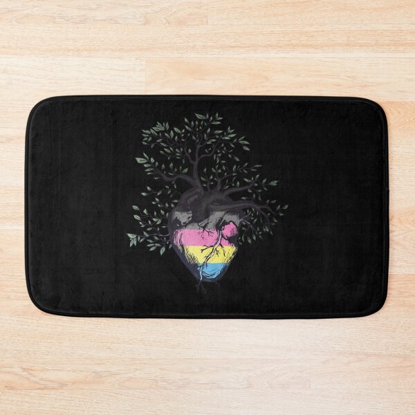 Item preview, Polygender Tree of Life Heart LGBT Pride Flag designed and sold by Clara Hollins.