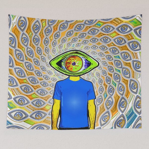 Item preview, TechnicolourEyeman4 designed and sold by Klaus Bremner (Autotelic Art).
