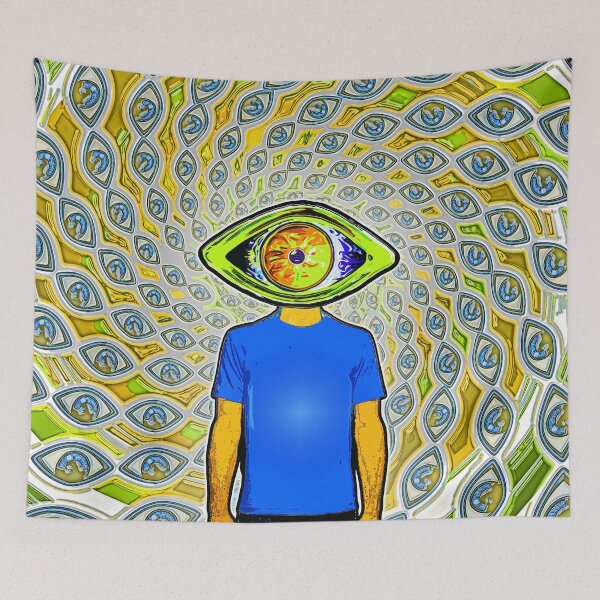 Item preview, TechnicolourEyeman6 designed and sold by Klaus Bremner (Autotelic Art).