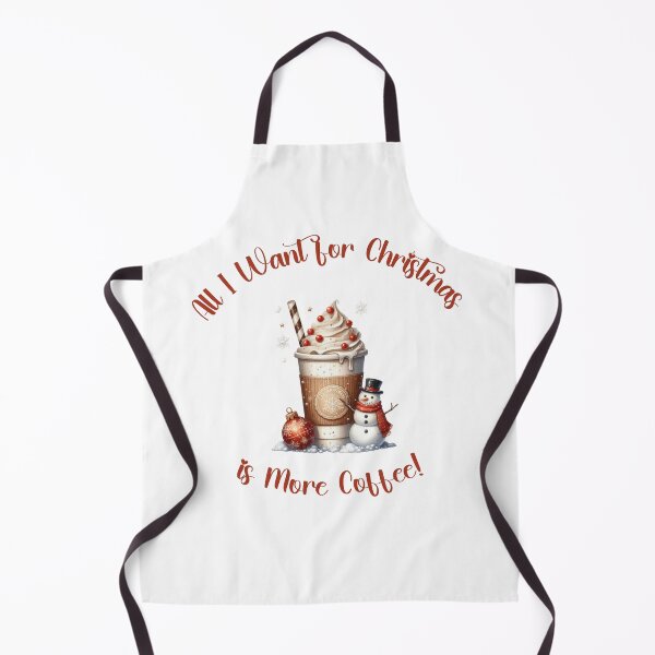 Item preview, All I Want for Christmas is More Coffee - Festive Coffee Lover Design designed and sold by sirenandscript.