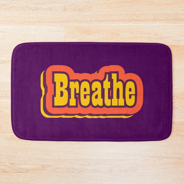 Item preview, Breathe Retro Typography designed and sold by ArtNoveltee.