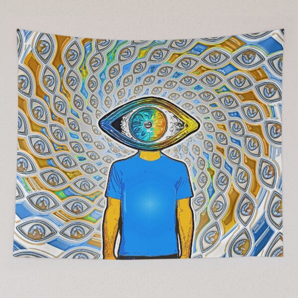 Item preview, TechnicolourEyeman7 designed and sold by Klaus Bremner (Autotelic Art).