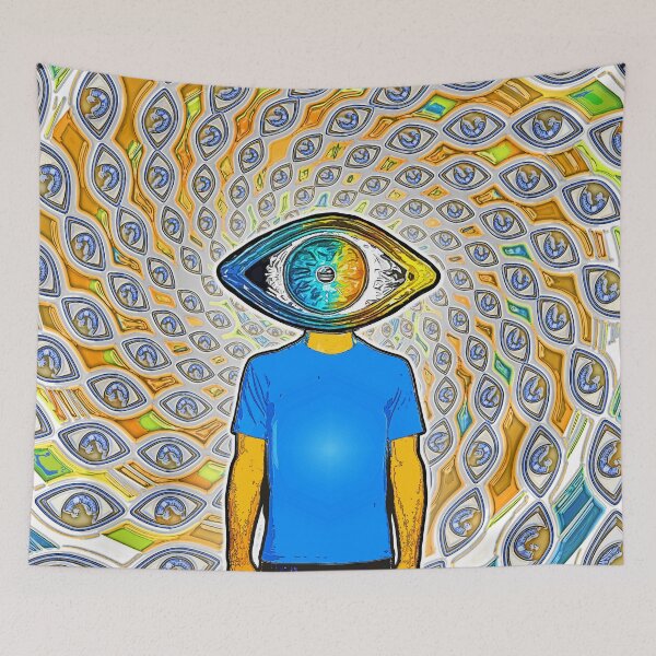 Item preview, TechnicolourEyeman9 designed and sold by Klaus Bremner (Autotelic Art).