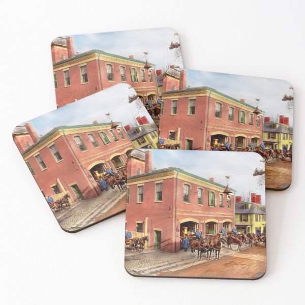 Item preview, Firehouse - Salem, MA - Central fire station 1897 designed and sold by Mike Savad Photography.