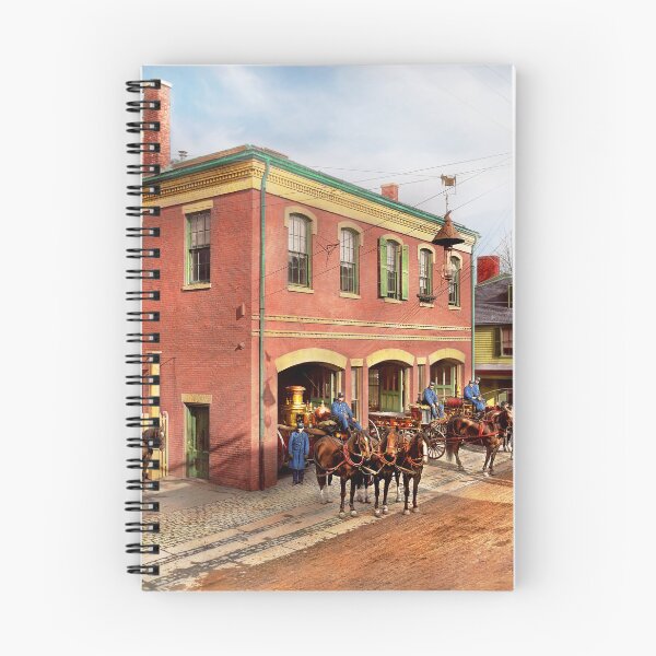Item preview, Firehouse - Salem, MA - Central fire station 1897 designed and sold by Mike Savad Photography.