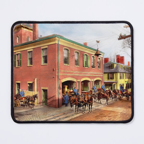 Item preview, Firehouse - Salem, MA - Central fire station 1897 designed and sold by Mike Savad Photography.
