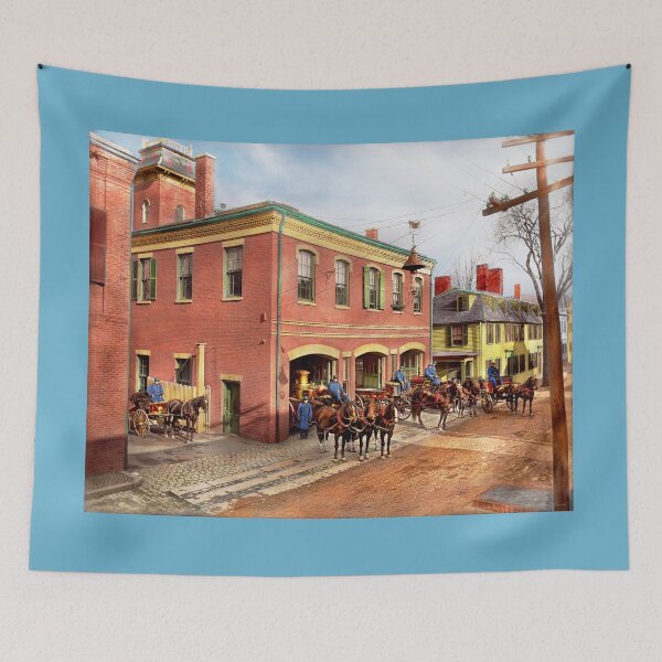 Item preview, Firehouse - Salem, MA - Central fire station 1897 designed and sold by Mike Savad Photography.