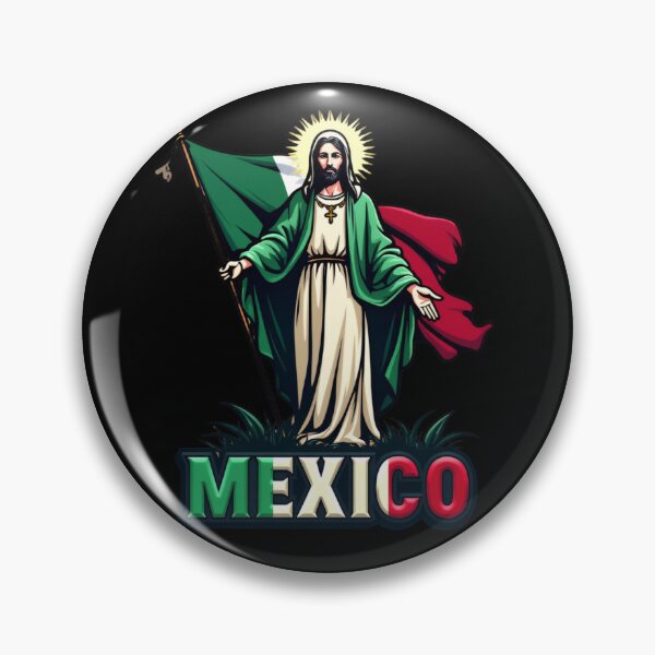 Item preview, San Judas Tadeo con Bandera de México  designed and sold by ArtFromBeyond.