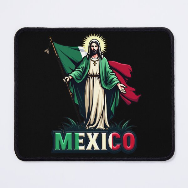 Item preview, San Judas Tadeo con Bandera de México  designed and sold by ArtFromBeyond.
