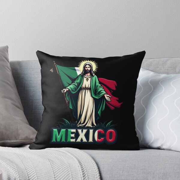 Item preview, San Judas Tadeo con Bandera de México  designed and sold by ArtFromBeyond.
