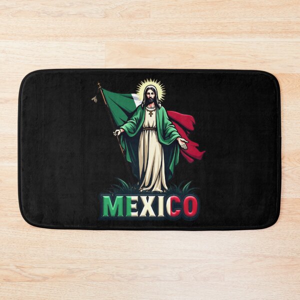 Item preview, San Judas Tadeo con Bandera de México  designed and sold by ArtFromBeyond.