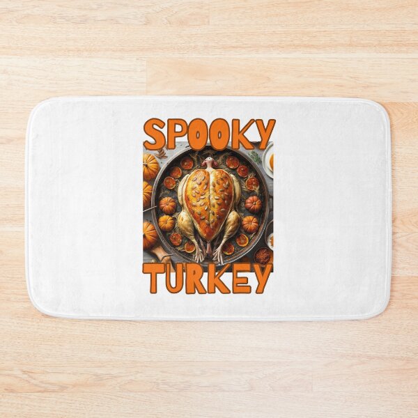 Item preview, Spooky turkey witk pumpkins is funny cute gifts for helloween and thanksgiving  designed and sold by thankful-loco.