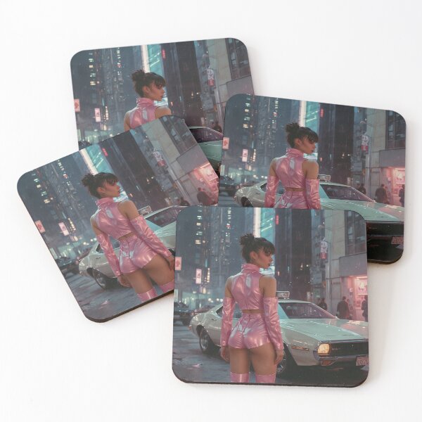 Item preview, Caminantes nocturnos ciberpunk designed and sold by Greezey.