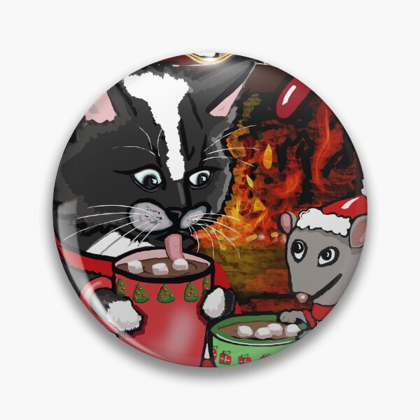 Item preview, Cat & Mouse Cozy Holidays designed and sold by BRobinson.