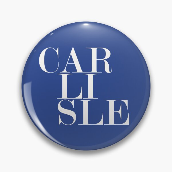 Item preview, Carlisle UK (Blue) Typography Minimalist Patriotic Travel Souvenir designed and sold by kakarikihill.