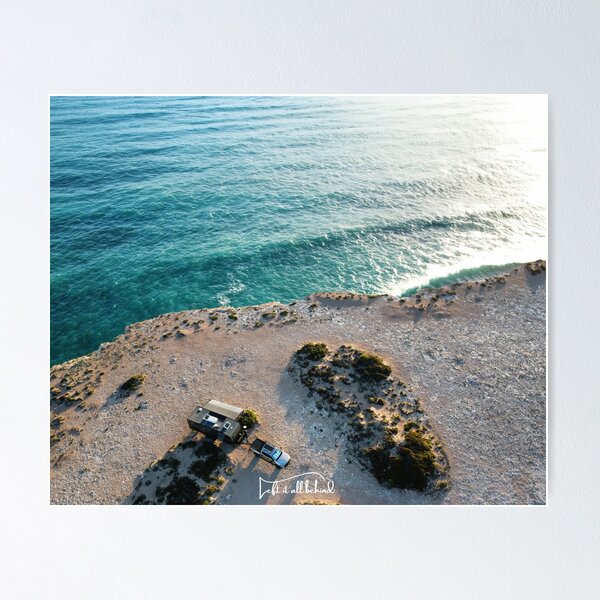 Item preview, Bunda Cliffs Sunset Camp - Australian Coastal Escape designed and sold by LeftItAllBehind.