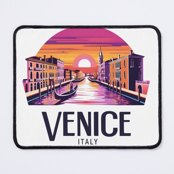 Item preview, Venice Sunset Vector Art - Italian Charm Gift Shirt designed and sold by LoliDesignShop.