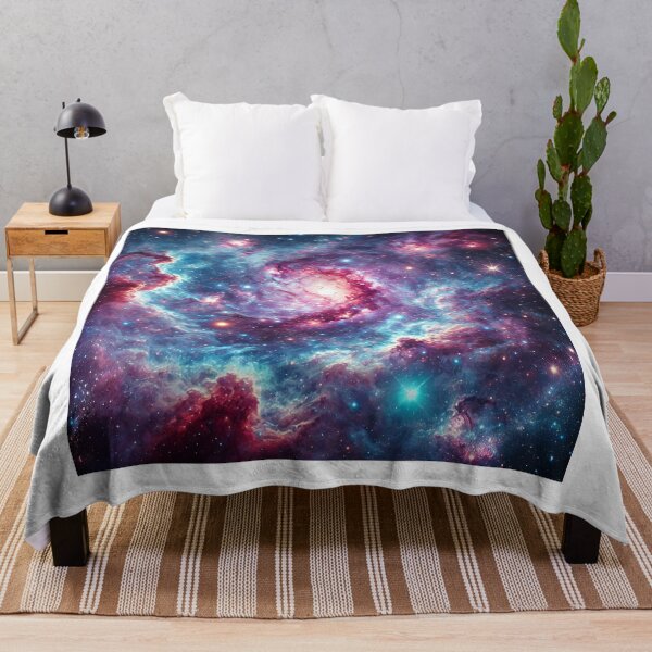 Item preview, Colorful galaxy and nebula in the cosmos designed and sold by shefo99.
