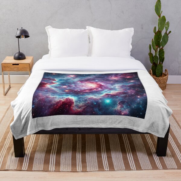 Item preview, Colorful galaxy and nebula in the cosmos designed and sold by shefo99.