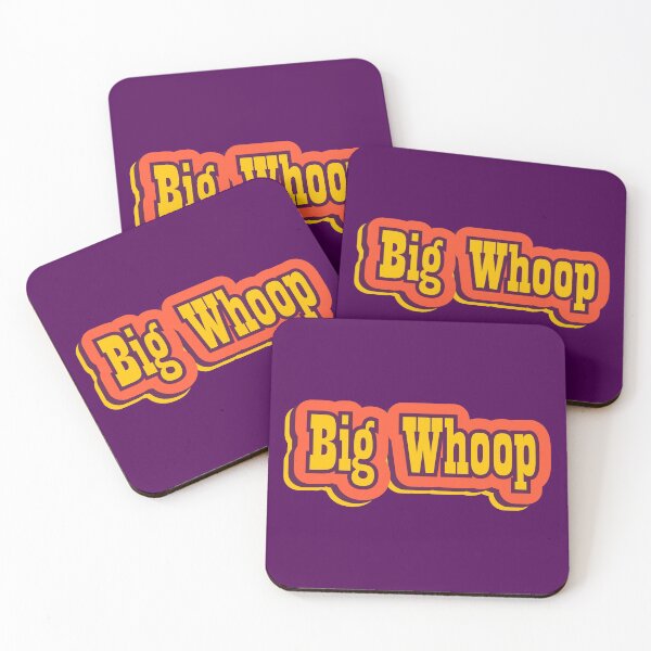Item preview, Big Whoop Retro Typography, 80s slang designed and sold by ArtNoveltee.