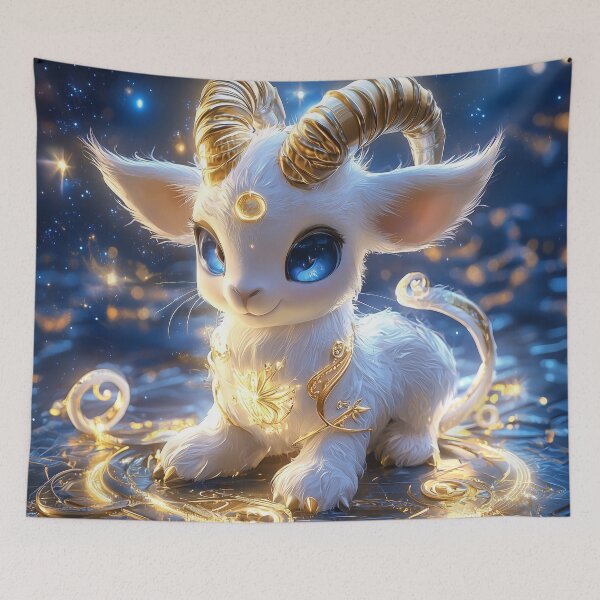 Item preview, Fluffy Capricorn designed and sold by silp159.
