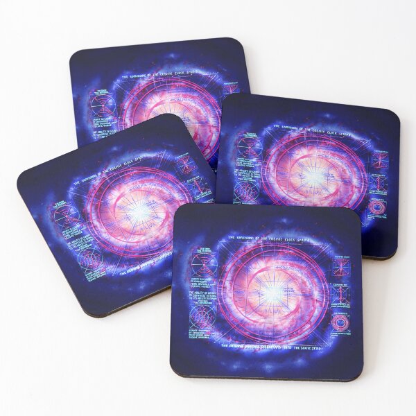 Item preview, Cosmic Clock designed and sold by Cosmic-Prism.
