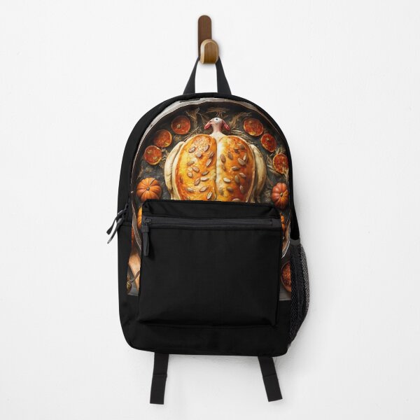 Item preview, Funny turkey witk pumpkins is cute gifts for helloween and thanksgiving day designed and sold by thankful-loco.